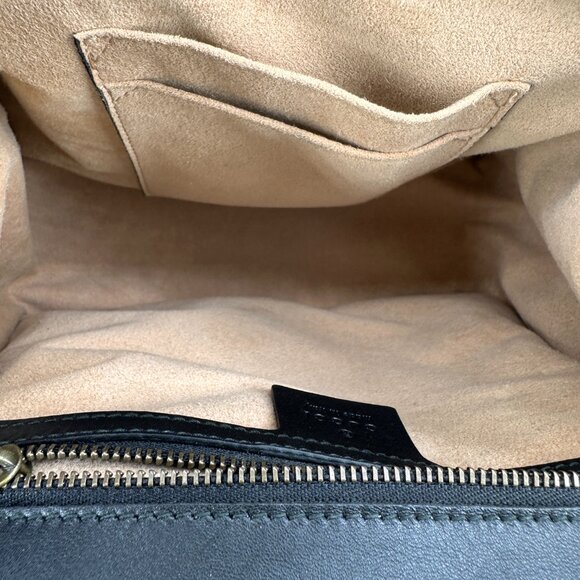 Gucci Calfskin Trapuntata Queen Margaret Bamboo Top-Handle / Backpack - Picture 9 of 14